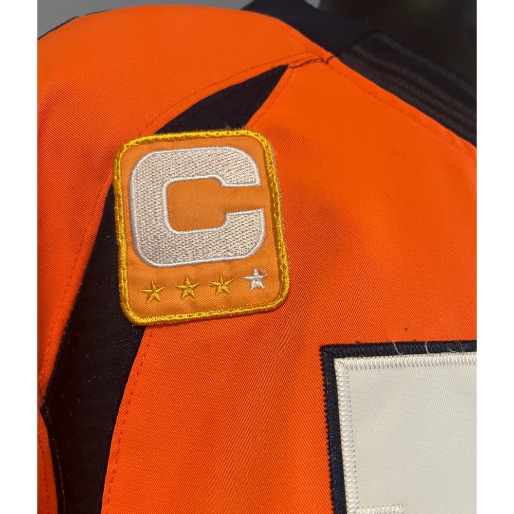 Nike Peyton Manning Denver Broncos Jersey Mens 52 Orange Good Captain Patch 18 - Picture 2 of 11